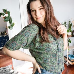 DAVID WAYNE BATWING VINTAGE TOP